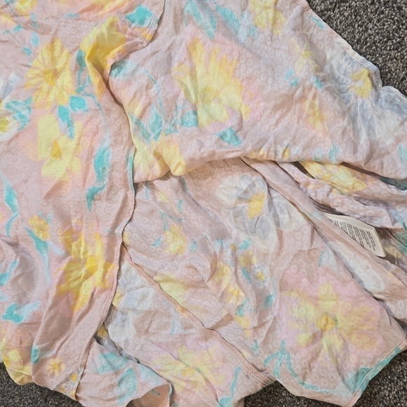 Free People Women Wisteria in Light Combo Maxi dress sz L - Picture 11 of 12